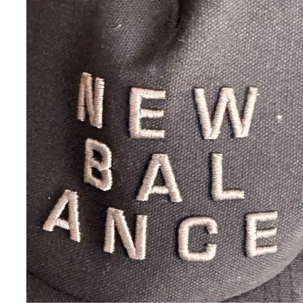 New Balance Logo Adjustable  Embroidered Athletic Trucker Hat One Size